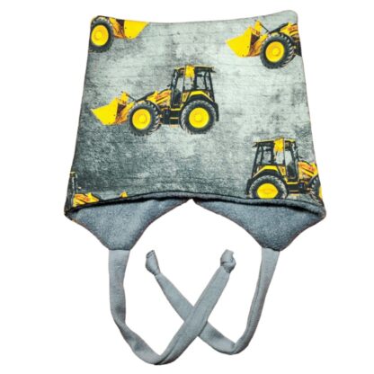 lue barn 1-2 år fleece kjøretøy traktor